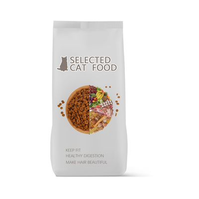 20 Microns PET Dog Cat Food Packaging Bag Aluminum Foil Stand Up Pouch High Barrier