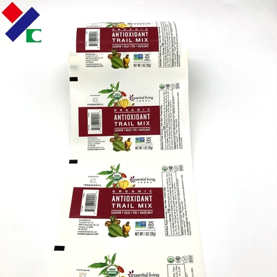 OEM Flexible Food Packaging Film Roll Sachet Pack For Potato Chips Printing Laminated