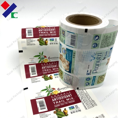 PET AL PE Aluminum Foil Food Packaging Film Roll Heat Seal