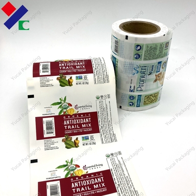 PET AL PE Aluminum Foil Food Packaging Film Roll Heat Seal